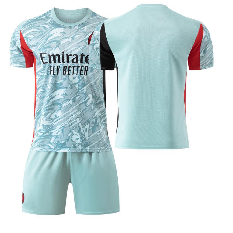 2526AC Milan goalkeeper football jersey No. 1 jersey children s suit No. 10 Leo No. 14 Modric 16#