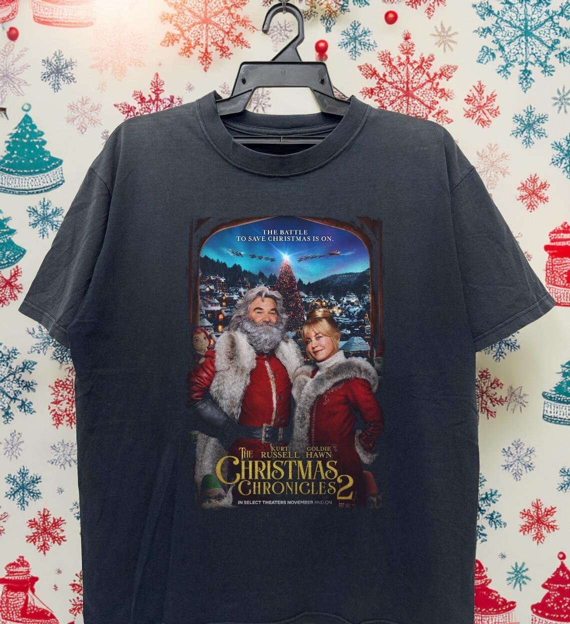 HOT! The Christmas Chronicles 2 Movie Retro Unisex T-Shirt Size S-5XL XXXXL