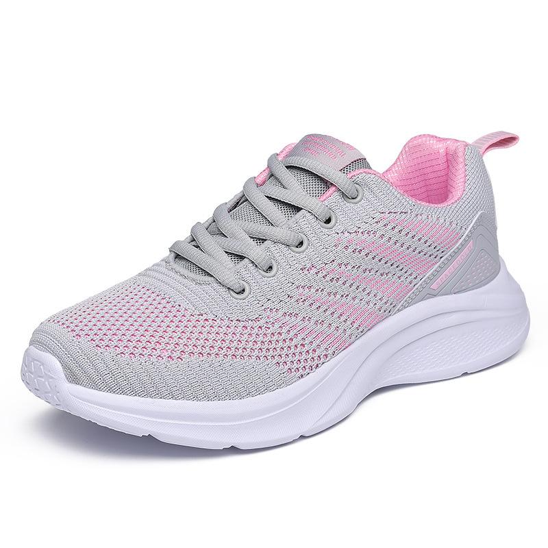 Cloth shoes spring and summer mesh lightweight casual mother sports shoes medium and soft-soled walking shoes travel shoes women