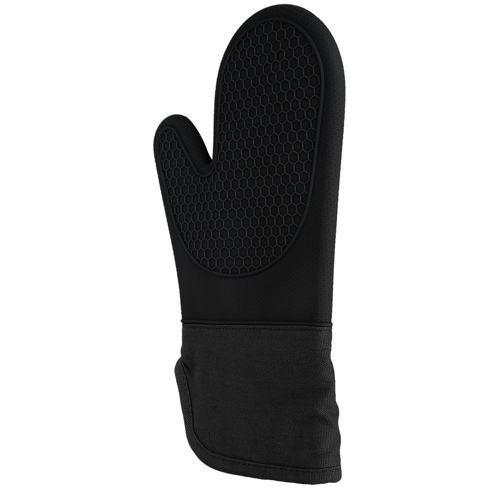 Silicone and Cotton Oven Glove Kitchen Heat Resistant Mitts for Microwave Oven Home Bakery