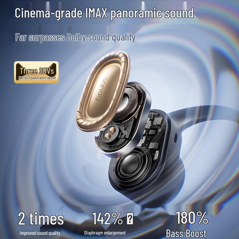 Sennu C16S Open-Ear Ear-Hook Sport Bluetooth Headset