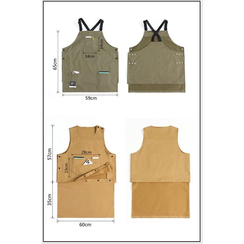 Tooling Vest Household Cooking Apron Catering Work Wear Work Clothes Apron
