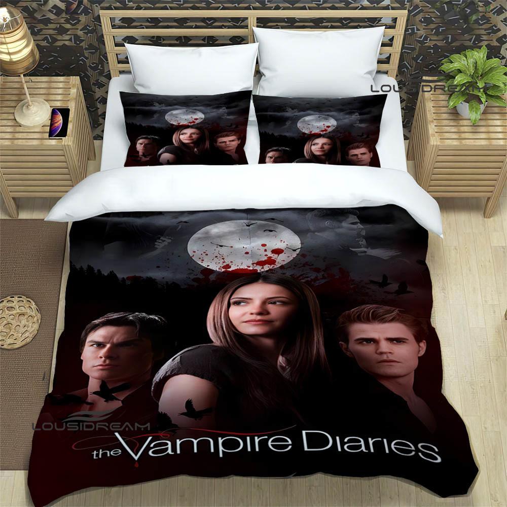 3D Damon Salvatore Printed Bedding Sets Exquisite Bed Supplies Set Duvet Cover Comforter Set Bedding Set Luxury Birthday Gift
