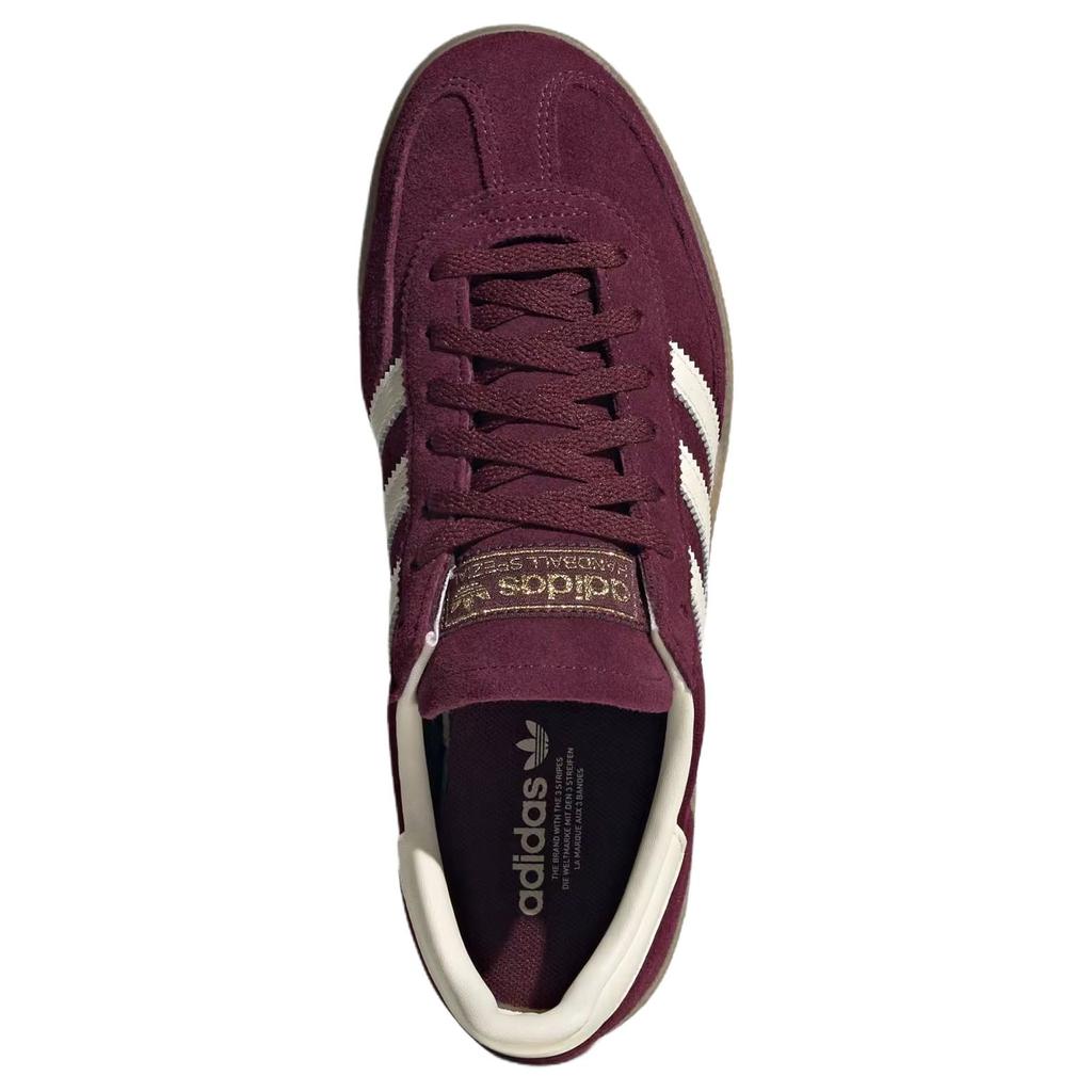 Adidas  Handball Spezial Maroon Cream Women Sneakers Red Cream-White Gold-Metallic JP8726