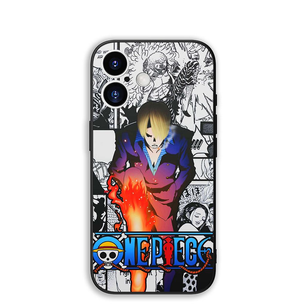 For Samsung Galaxy Note 20 Ultra 10 8 9 S10 Plus Lite S8 A70 A24 A25 A37 A57 A51 A7 Case Sanji Roronoa Zoro One Pieces Luffy