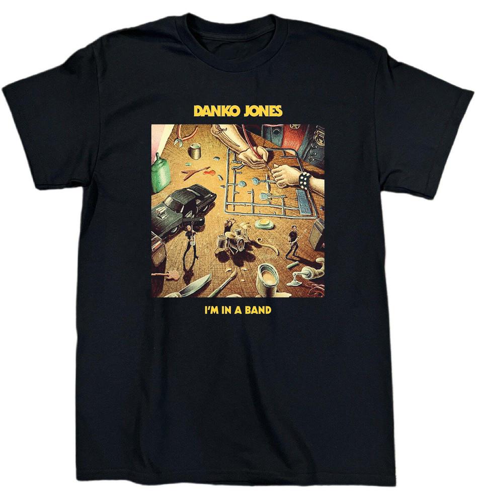 NEW Danko Jones I m in a Band Heavy Cotton Black T Shirt S-5XL BT662 Unisex T-Shirt L