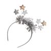 Star Blingbling Headband Christmas Headwear Christmas Party Photo Props Christmas Party Headwear Cosplay Accessories