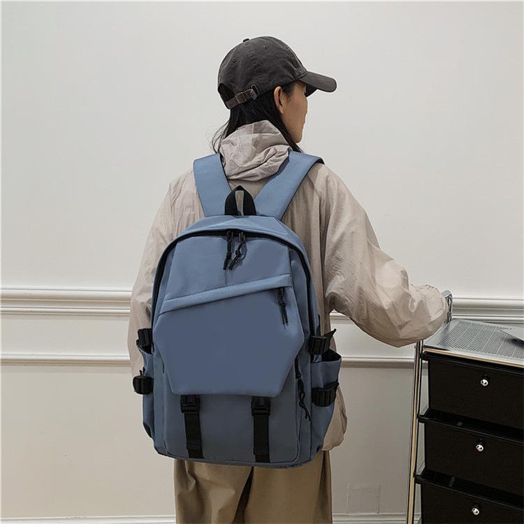Schoolbag schoolbag junior high school boys new leisure travel backpack high school college girls large capacity computer backpack