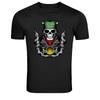 Skeleton Biker Riding Motorcycle Dark Rider T-Shirt