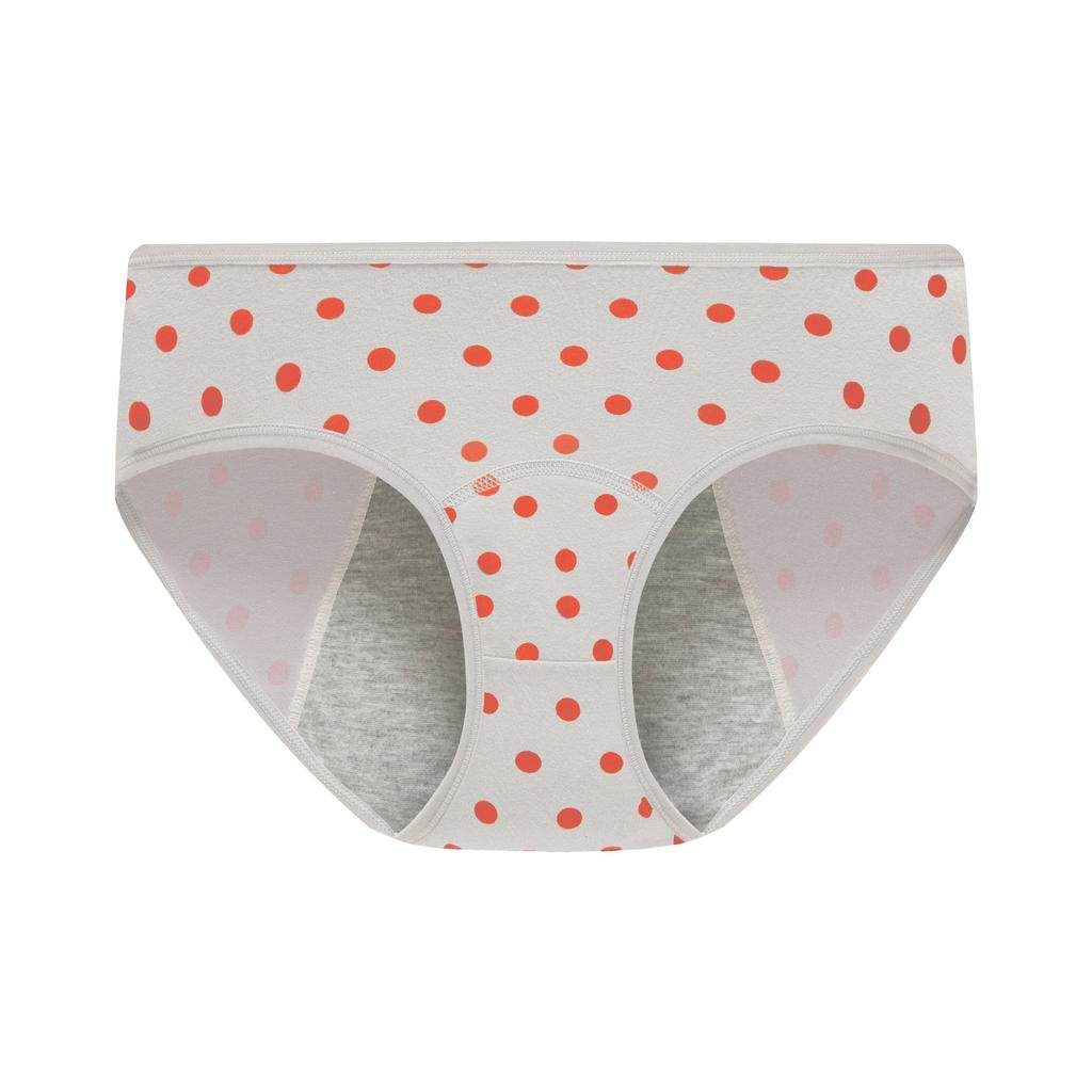 Physiological Underwear Women'S Widened, Enlarged And Leak-Proof Special Underwear For Menstrual Aunts Low Waist Solid Color Menstrual Underwear 9057