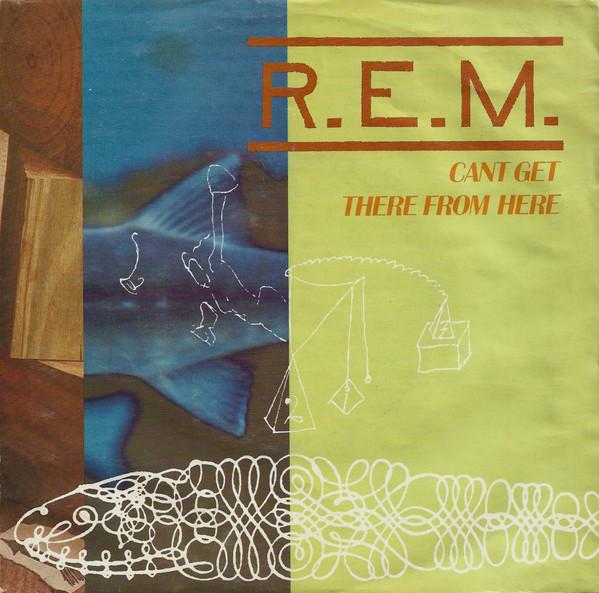 

7-дюймовая пластинка R.E.M. Невозможно добраться сюда отсюда IRS52642 I.R.S. Записи 1985 Канада Рок Использованный
