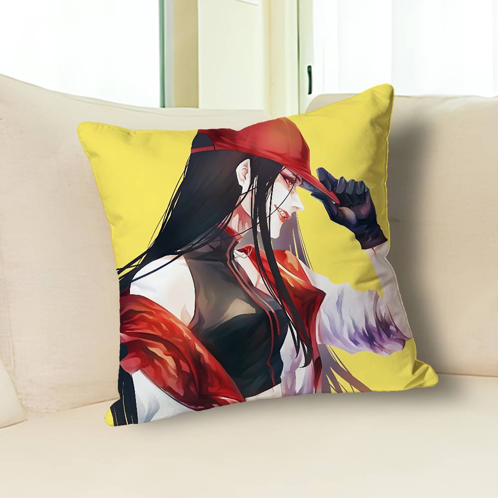 Y-Yi Xi Singer M-Meat Girl Pillow Cases for Bedroom Living Room Sofa Home Decor Polyester Cushion Cover with Zipper