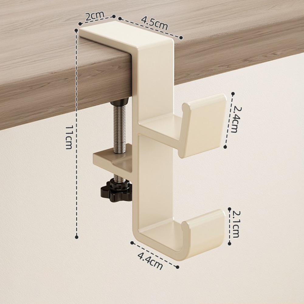 Punch-free Hanging Bag Hook Portable Handbag Rack New Desk Side Holder  Table