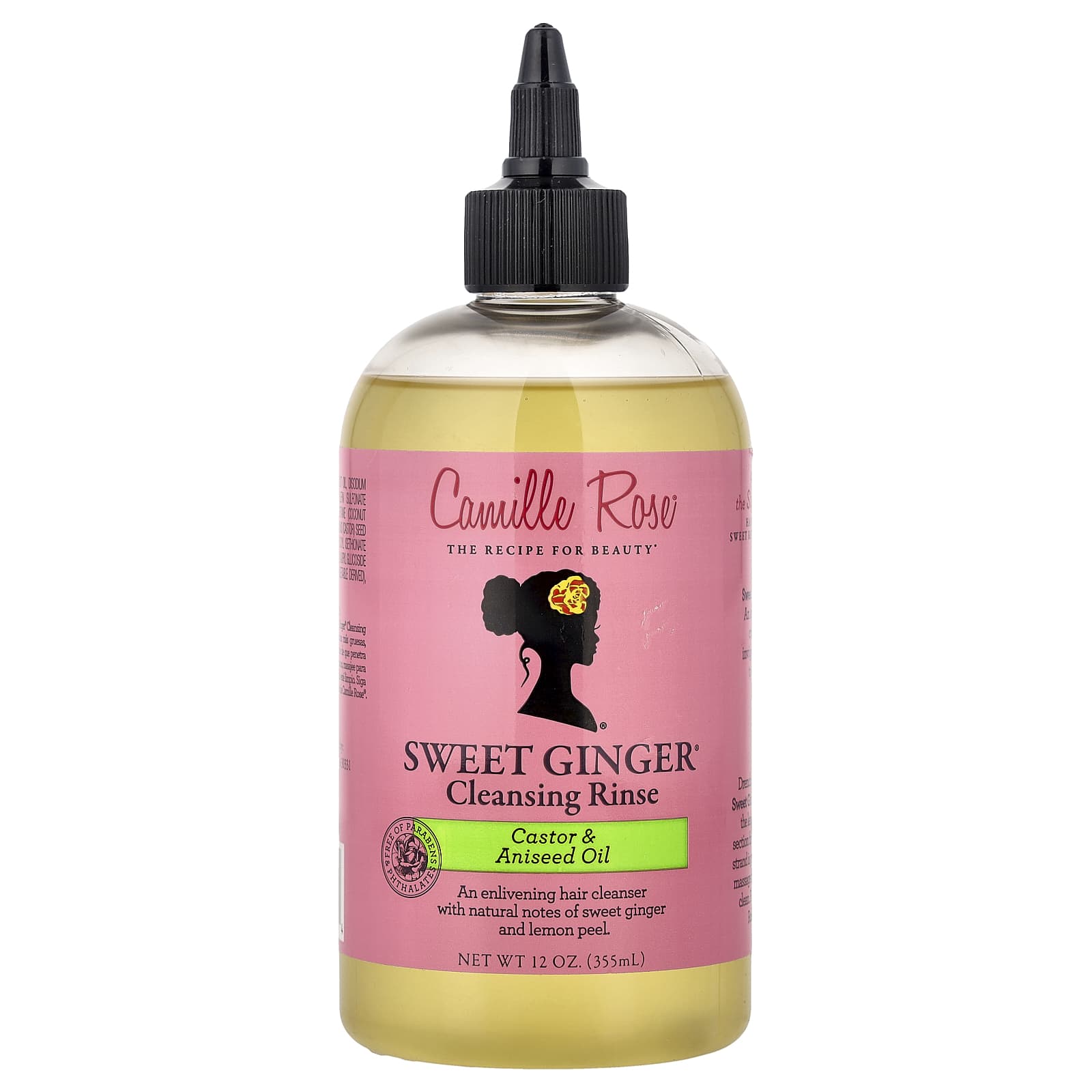 

Camille Rose, Sweet Ginger®, Cleansing Rinse, Castor & Anise Seed Oil, 355 ml (12 oz)