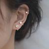 3 Paare Klassische Runde Zirkonia Ohrstecker für Damen, Edelstahl Damen Knorpel, Tragus, Ohrläppchen, Daith Piercing Schmuck