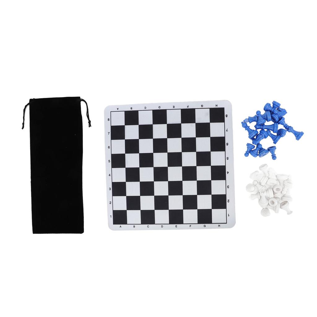Chessmen with 1.89in King Plastic Chess Pieces with Chessboard for Adults Kids Party Supplies