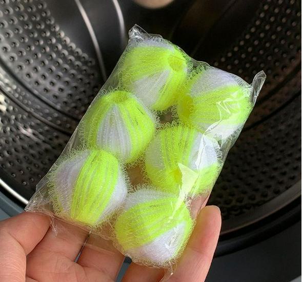 Nylon Laundry Ball | Anti-Entanglement & Hair Removal | Large Size