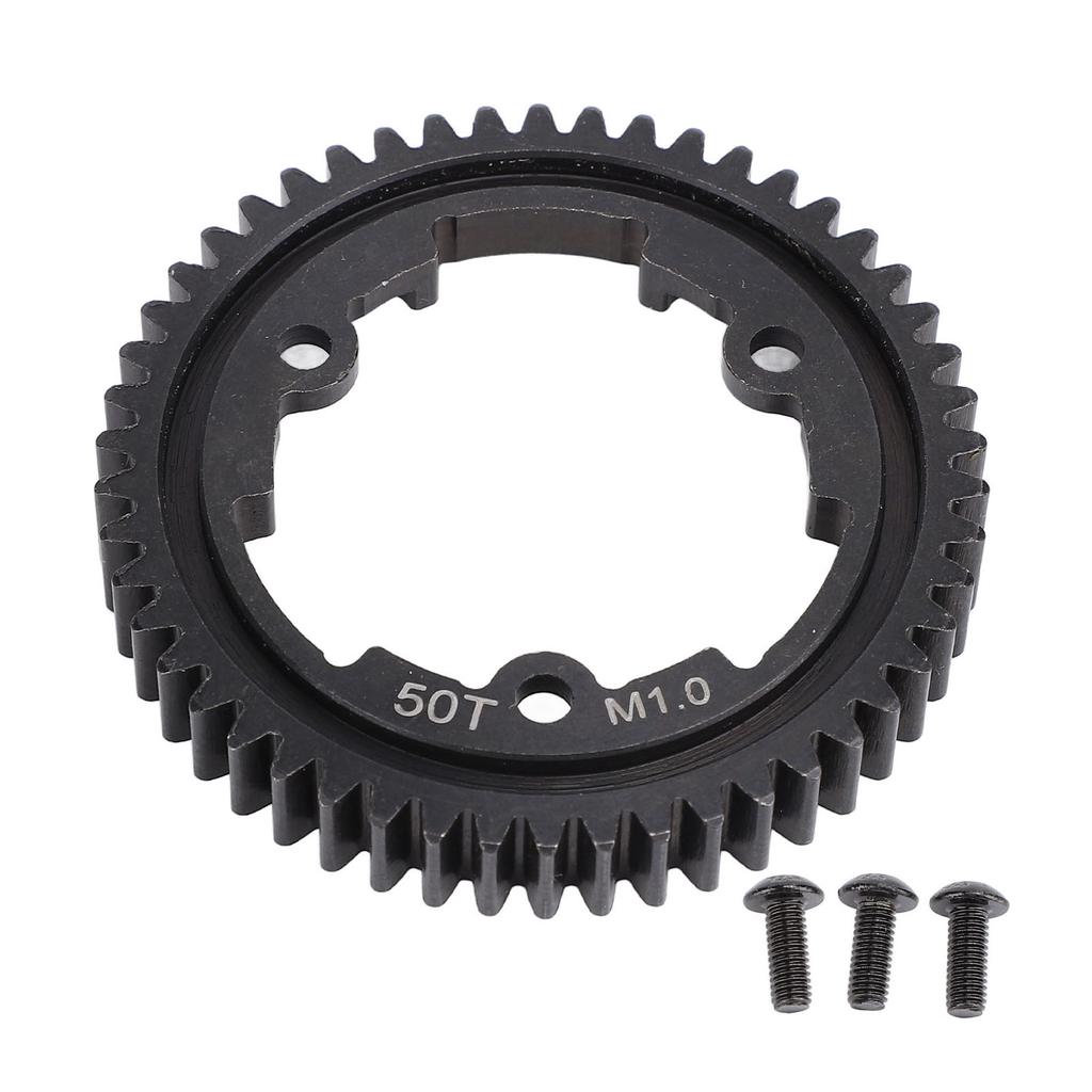 50T M1 Main Spur Gear High Carbon Steel Low Vibration for XRT NEW MAXX XO1 EREVO 2.01