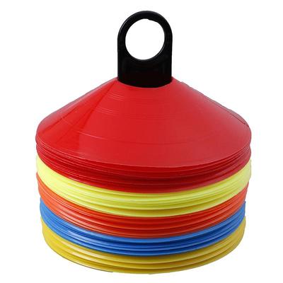 Soccer Discs Bucket Marker Training Sign Flat Cones Marker Discs