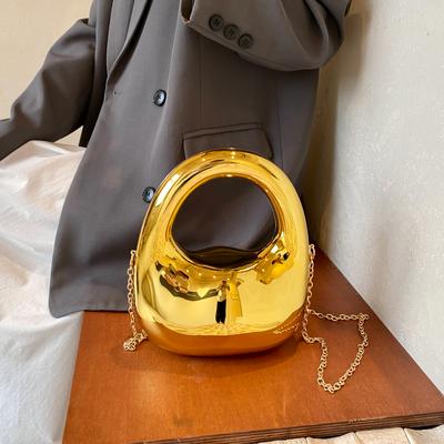 Candy Color Acrylic Dinner Bag, Summer New Fashion Hand Bag Chain Crossbody Female Bag Dazzling Color Bag