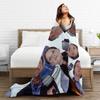 Dr Gregory House Flannel Blanket  Super Warm Throw Blanket for Bedroom Travel Fashion Bedspread Sofa Bed Cover