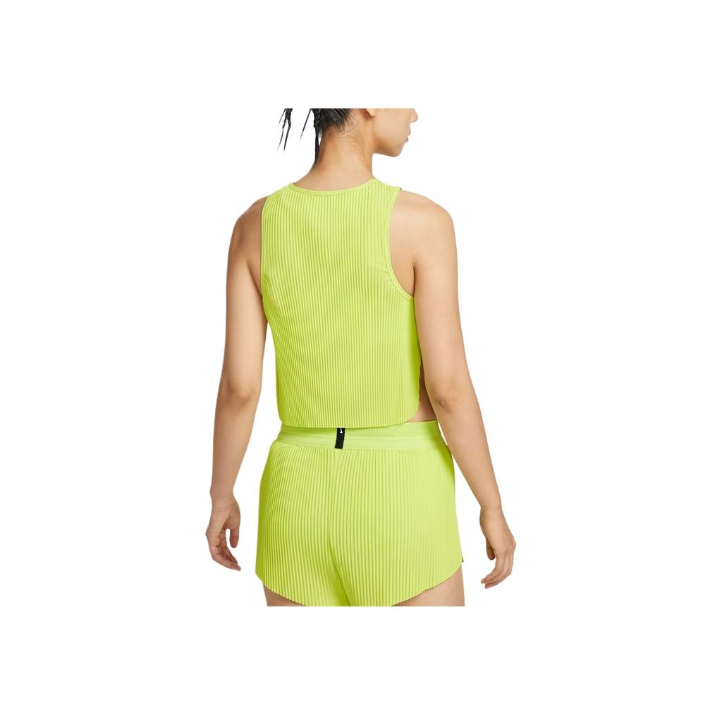 Nike Aeroswift Dri-Fit Adv Solid Moisture-Wicking Breathable Running Tank Women tops FN2714-389
