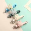Cute Knitting Cartoon Bunny Bell Adjustable Cat Necklace Traction Safety Buckle Pet Collar  Small Dog Dog Supplies Wholesale