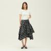 Ibiem Asymmetrical Check Pattern Skirt Emq4Wsk070