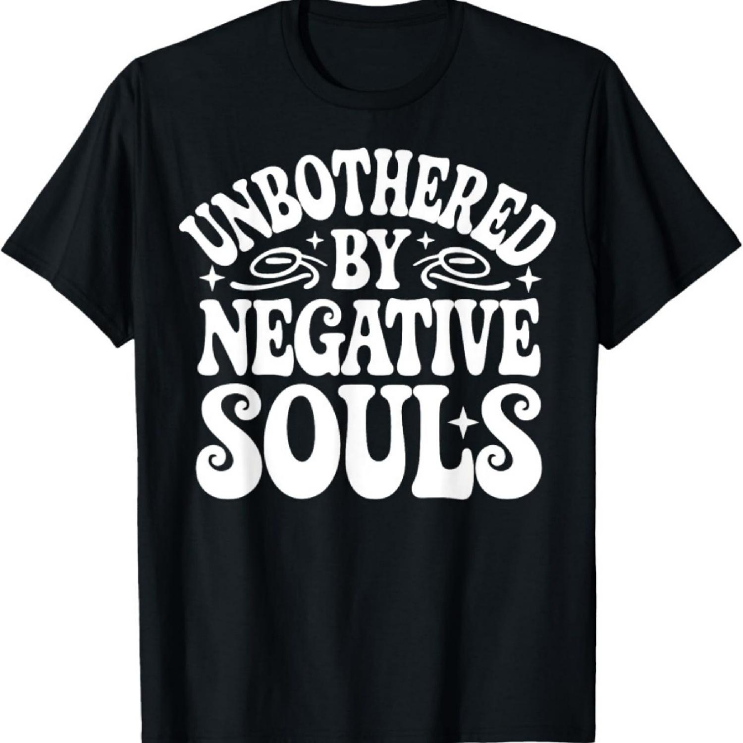 

Unbothered By Negative Souls T-Shirt XXXXXL чорний