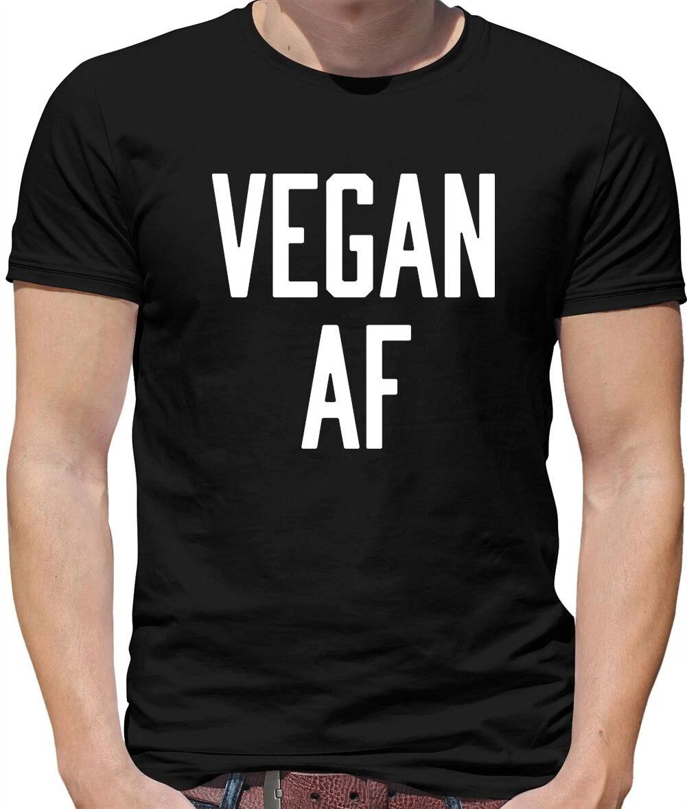 Vegan AF Mens T-Shirt - Vegetarian - Food - Health - Funny XXXL