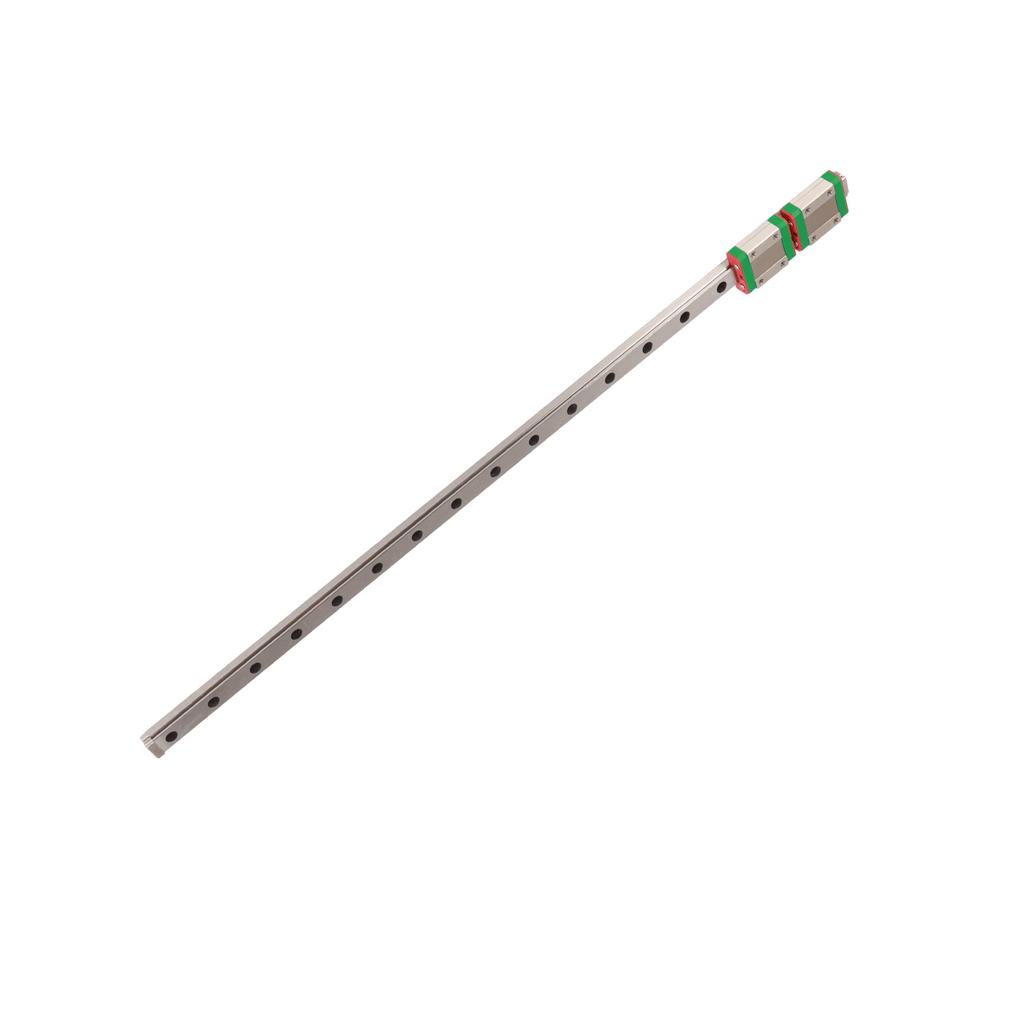 1pc 450mm MGN12 Miniature Linear Rail Guide Rail 12mm Width 2pcs MGN12B Slide Blocks