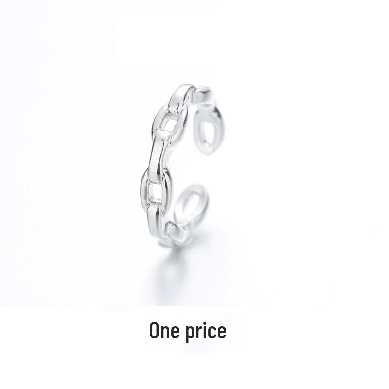 Zirkonia Doppel-Schicht Strass-Kreuz-Kette Ohne-Piercing Stern Ohr-Manschette für Damen