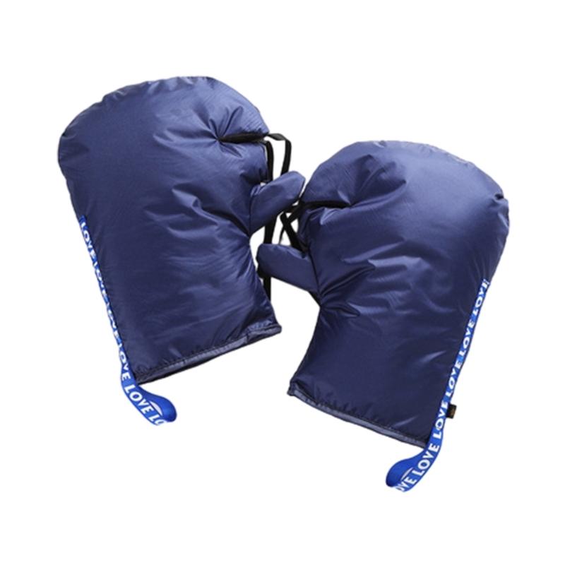 Motorcycle Handlebar Gloves Windproof Mittens Hand Warmer Thick Hand Warm Gloves