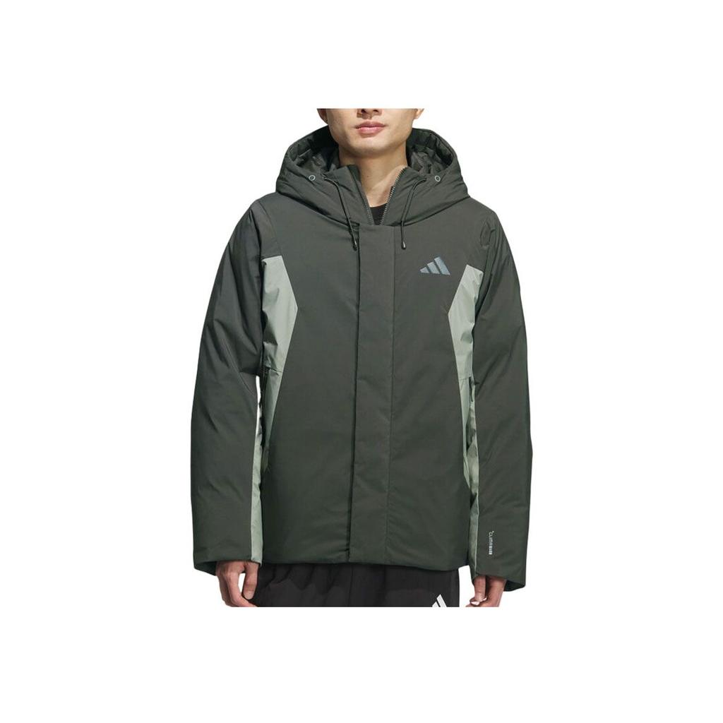 adidas Color Block Long Sleeve Down Jacket With Hood Men Outerwear KC2508