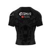 Men's MMA Rash Guard Short Sleeve Compression T-shirt Fit BJJ Training Boxing Jiu Jitsu Rashguard Anti-Bacterial Gym Sport Shirt