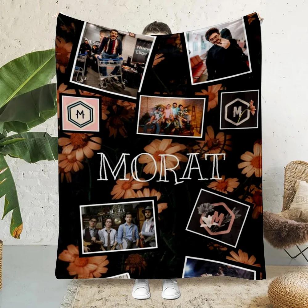 Morat Music Band Printed Blanket Picnic Blankets Warm Blanket Soft and Comfortable Blanket Home Travel Birthday Gift