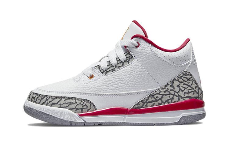 Jordan 3 Retro Cardinal PS 429487-126 33.5