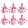 Pack of 6 Wedding Candy Boxes Handbag Party Gift Bags Candy Bags Pouches