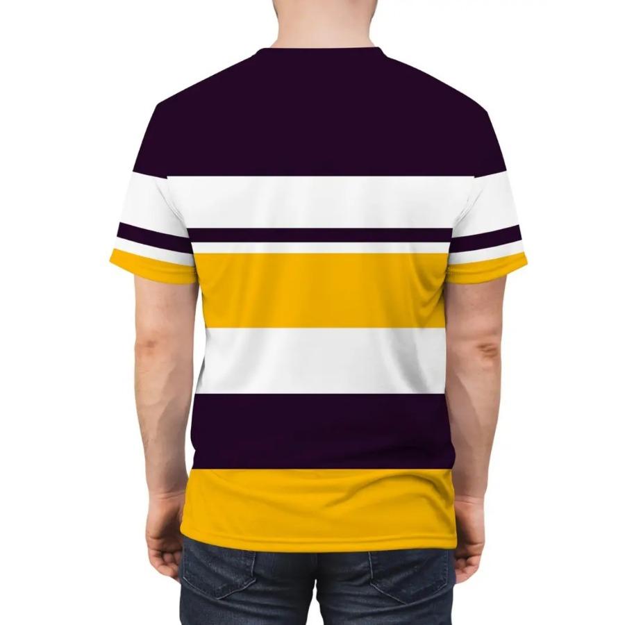Men Bird Striped T Shirt Short Sleeve O-Neck TShirt Vintage Sport Casual Large Size T-Shirts Men’s