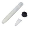 Removable Badminton Bat Handle Nylon Fiber Racket Floating Shockproof Grip Handle Kit White