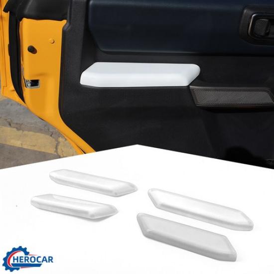 Interior Door Armrest Handle Protector Trim Cover for Ford Bronco +4 Doors