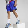 Puma Çocukluk Hayalleri Renk Bloklu Çizgili Logolu İpli Basketbol Şortu Erkek Şortu Mücevher Mavisi 539922-01