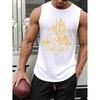 T-shirt sans manches à séchage rapide, Tissu flexible pour le sport et la natation