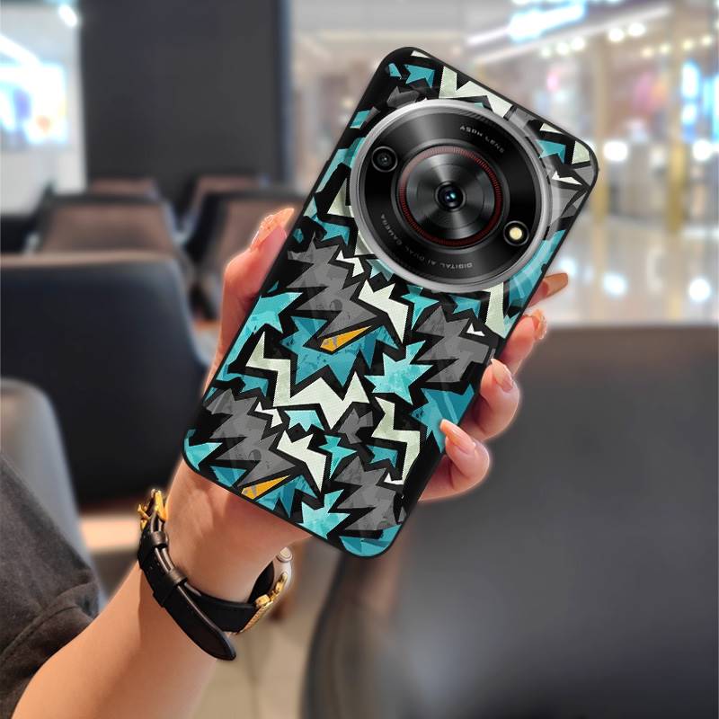 Vodotěsné pouzdro na telefon s plným krytím pro ZTE Blade A75 5G/Nubia Focus 5G/Calf 5G Odolné proti nárazům a poškrábání TPU