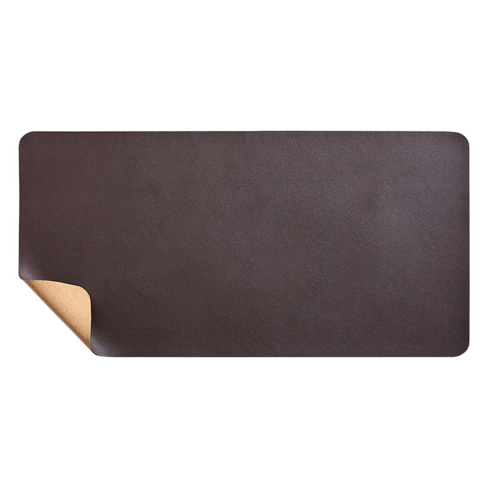 Cork Double-Sided, Two-Color  Writing And Mouse Pad коричневый