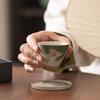 Handmade Ge Kiln Ceramic Master Tea Cup