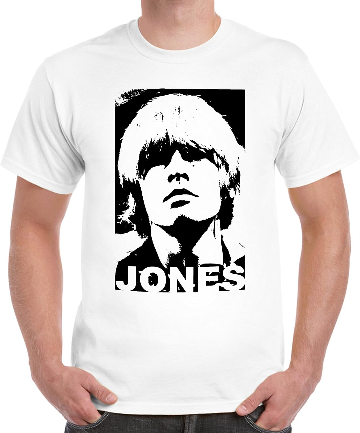 Brian Jones Men Men T Shirt L белый