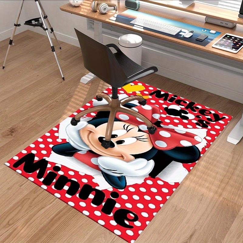 1pc. Cute Minnie Mouse Polka Dot Rug for Home Office Chair Cover Outdoor Giftz041026