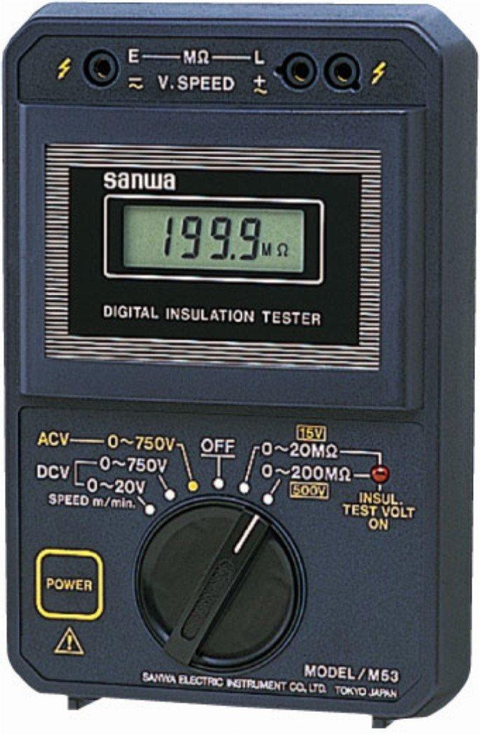 

Вимірювач опору ізоляції Sanwa Electric Meter M53