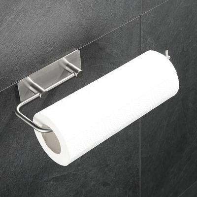 Stainless Steel Wall Mount Horizontal Paper Towel Holder Kitchen Paper Towel Rack Dispenser Rack